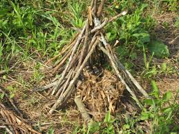 Kindling teepee